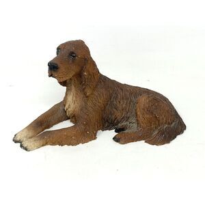 Vintage 1988 Castagna Made in Italy Italian Irish Setter Dog Figurine